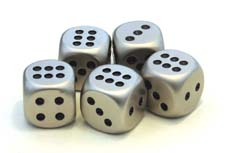 Steel dice